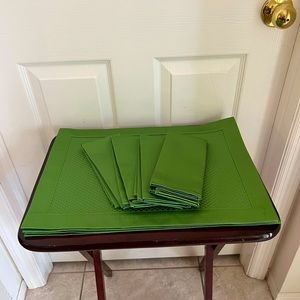 Jubilee Placemats 13x18” set of 4 color KS Green